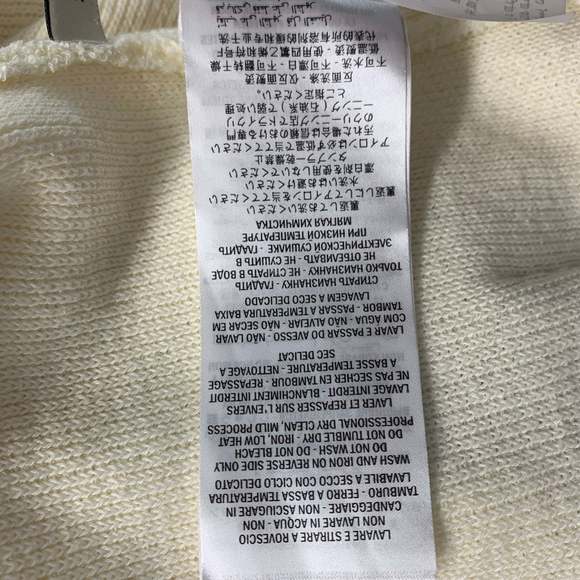 GUCCI Cream Red Blue Beaded Terry Belted Robe - Picture 13 of 13